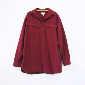 L.L. Bean Burgundy Flannel Shirt X-Large / Tall - Very nice and soft!